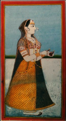 Water colour on paper After conservation